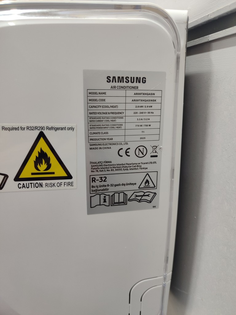 Samsung AR09TXHQASI 9000 Btu Inverter Klima görsel 4